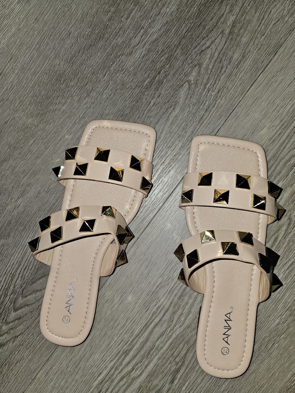 Just In  Nude Doble strap sandals - Picture 5 of 6